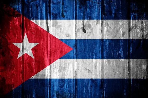 Grunge Cuban flag — Stock Photo, Image