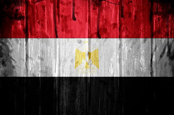 Mısır bayrağı — Stok fotoğraf