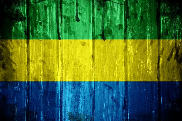 Bandera de Gabon —  Fotos de Stock