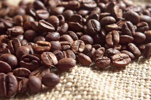 Roasted coffee beans — Stock Photo, Image