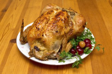 Bütün kavrulmuş chicke