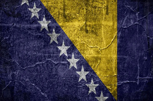 Flagge von Bosnien und Herzegowina — Stockfoto