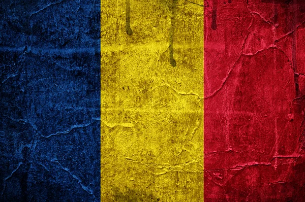 Flagga Tchad — Stockfoto