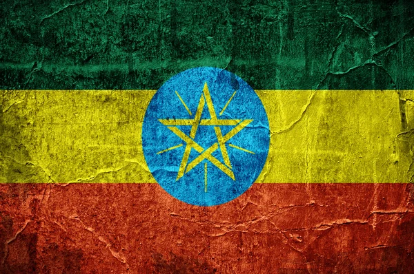 Bandiera dell'Etiopia — Foto Stock
