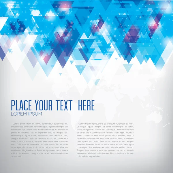 iş sunumları veya el ilanı için geometrik arka plan vektör görüntü.