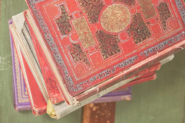 Stack of old books — Stock Photo, Image