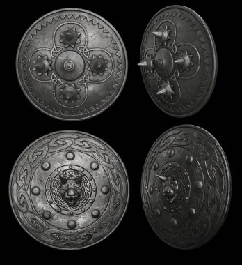 CGI Antik veya Ortaçağ Kalkanları, Metal Aslan