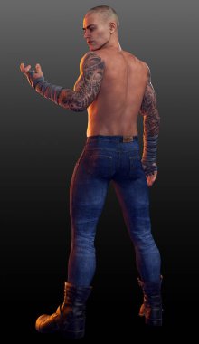 Şehir Fantezisi Seksi Adam, Dövüşçü veya Bilim Kurgu Haydutu