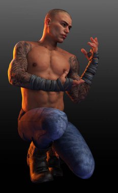 Şehir Fantezisi Seksi Adam, Dövüşçü veya Bilim Kurgu Haydutu