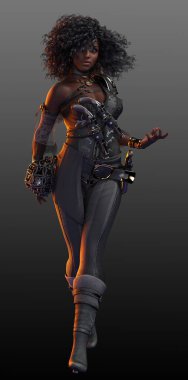 Fantezi POC Steampunk Kadın Korsan