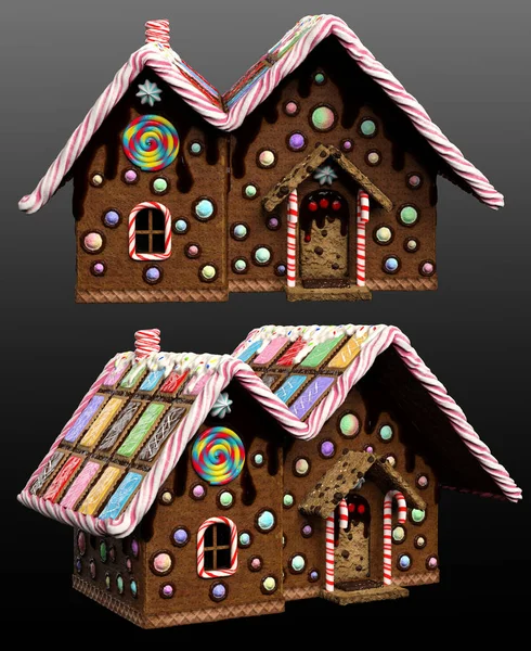 Fantasy or Fairy Tale Gingerbread House