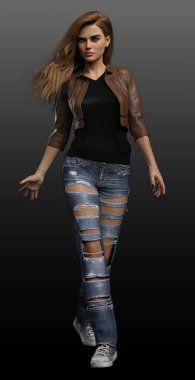 Deri Ceketli Cadı ve Yırtık Kot Giyen Şehir Büyücüsü