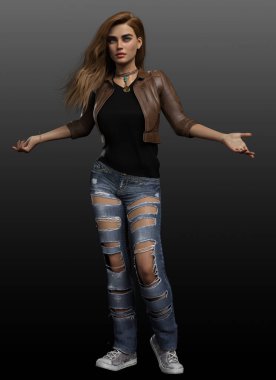 Deri Ceketli Cadı ve Yırtık Kot Giyen Şehir Büyücüsü