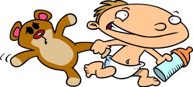 Toddler ayıcık çizgi film
