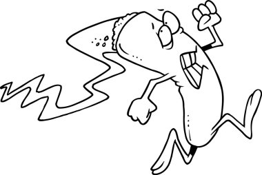 Cartoon Cigar Running