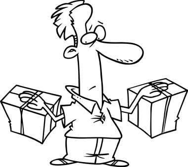 çizgi adam paketleri ile