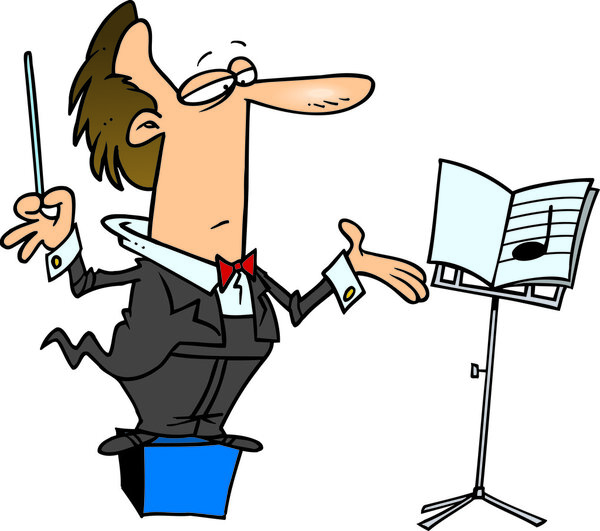 Дирижер музыка мультфильм