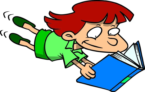 çizgi film kız okuma