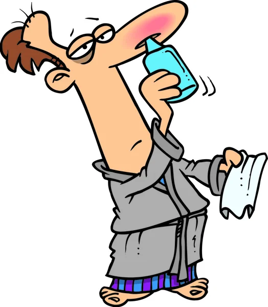 karikatür burun spreyi