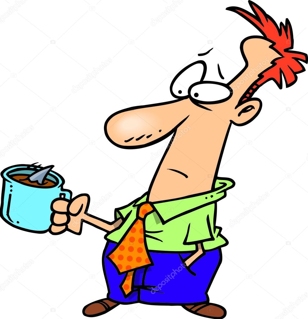 Download Images: bad cartoon | Cartoon Bad Coffee — Stock Vector © ronleishman #13915179