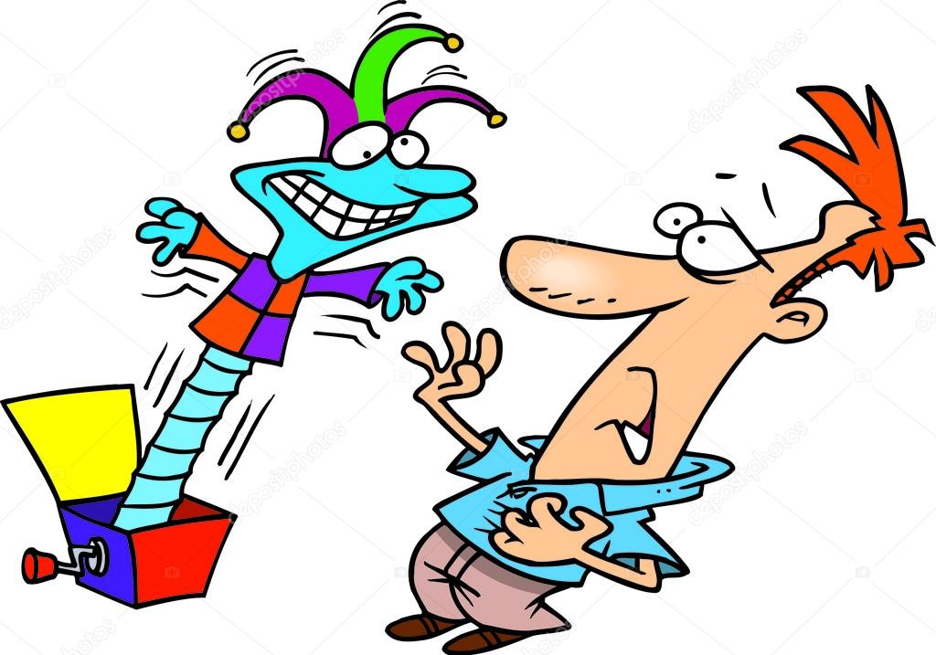 Vektorgrafiken Scared Cartoon Man Vektorbilder Scared Cartoon Man Depositphotos