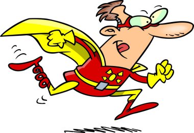 süper kahraman karikatür