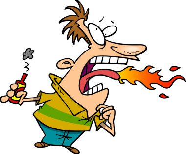 Cartoon Hot Sauce