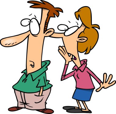 karikatür fısıltı sırrı