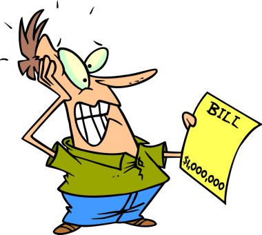 Cartoon grote bill