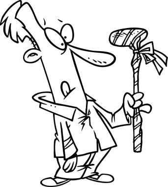 karikatür golf kulübü hediye