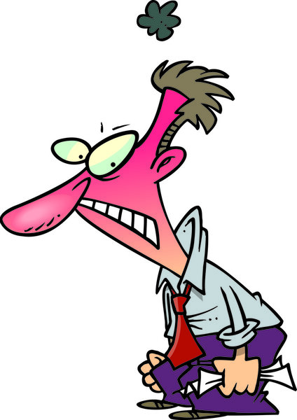 Мультфильм гнев бизнесмен