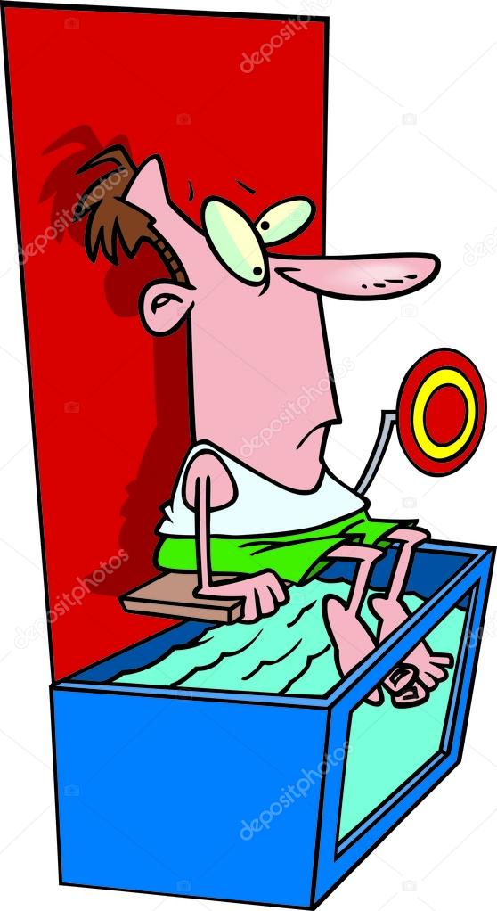 Cartoon Dunk Tank Stock Vector Image by ©ronleishman #13949491 Cartoon Dunk Tank Stock Vector Image by ©ronleishman #13949491