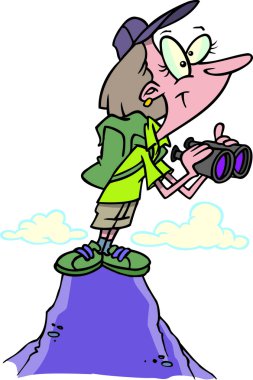 karikatür dürbün