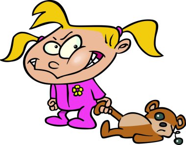 çizgi film kız çok kötü