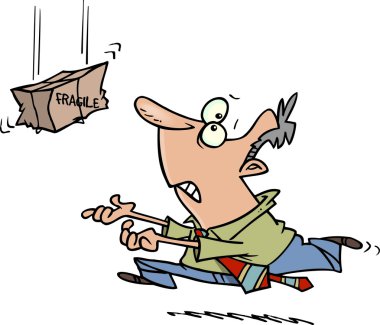 çizgi film kırılgan paket