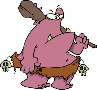 Cartoon Ogre clipart