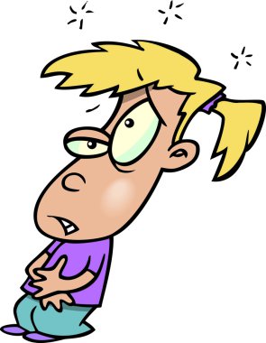 çizgi film mide ağrısı