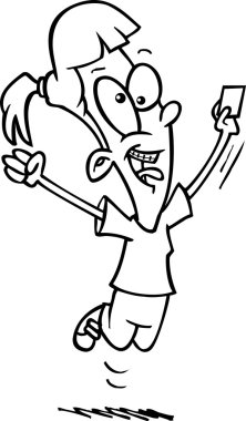 çizgi film kız ehliyet