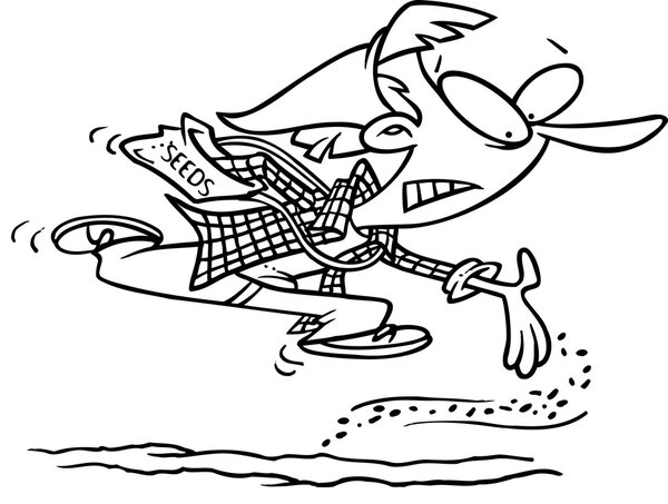 Cartoon Power Gardener