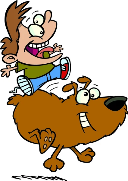 karikatür köpek ride