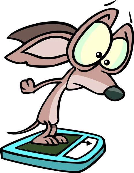 Chihuahua de dibujos animados — Vector de stock