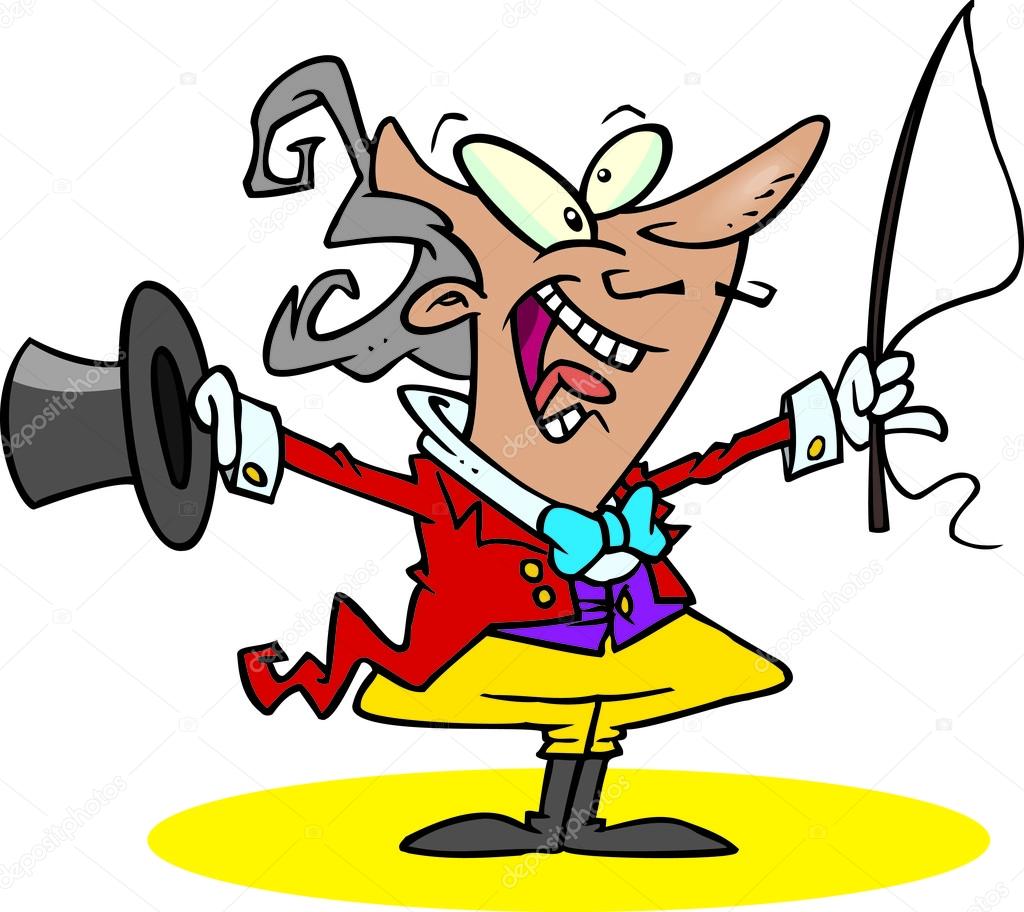 Female Circus Ringmaster Clipart