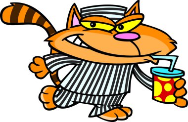 karikatür kitty mahkum