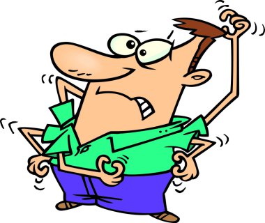 çizgi adam kaşıntı