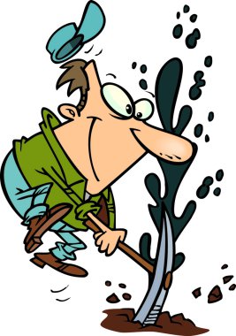 karikatür petrol grevi