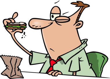 çizgi film ofis öğle