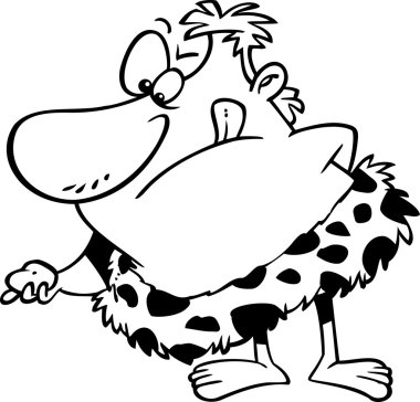 karikatür mağara keşfi