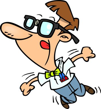 karikatür inek dansı