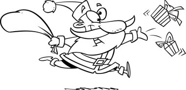 Noel Baba hediyeleri cartoon