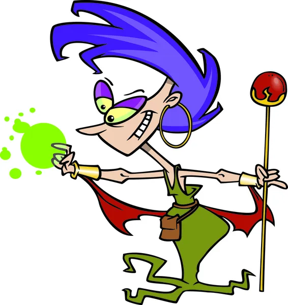 karikatür büyücü